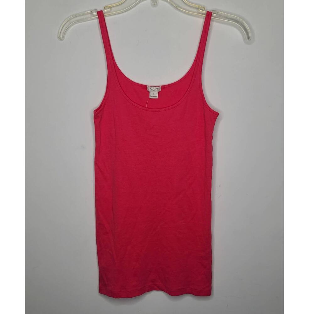NWT J Crew red / pink tank top - small